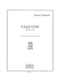 JACQUES CHARPENTIER: ESQUISSE (FLUTE & PIANO)