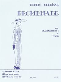 ROBERT CLERISSE: PROMENADE (BB CLARINET/PIANO)