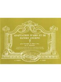 F. LIGISTIN: ADAPTATION D'AIRS ET DE DANSES ANCIENS VOL.7 (RECORDER ENSEMBLE (5 OR MORE))