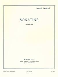 HENRI TOMASI: SONATINE (FLUTE)