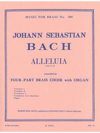 JOHANN SEBASTIAN BACH: ALLELUIA DE LA CANTATE NO.142 (QUINTET-MIXED)