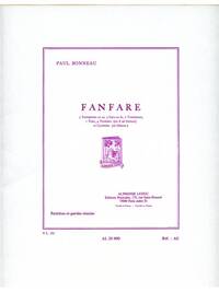 PAUL BONNEAU: FANFARE (ENSEMBLE-BRASS 8 OR MORE)