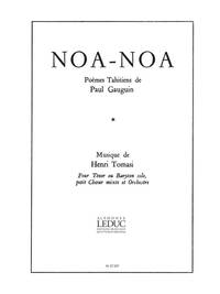 HENRI TOMASI: NOA-NOA (CHORAL-MIXED A CAPPELLA) CHANT