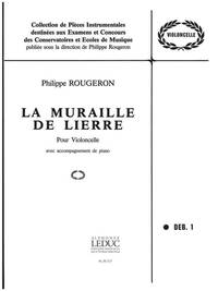 PHILIPPE ROUGERON: LA MURAILLE DE LIERRE (CELLO & PIANO)