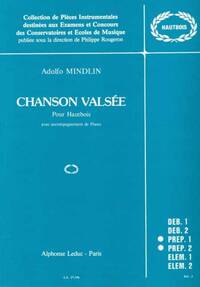 ADOLFO MINDLIN: CHANSON VALSEE (OBOE & PIANO)