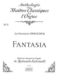 SWEELINCK : FANTASIA - CLAS N071-ORGUE - ORGUE - RECUEIL