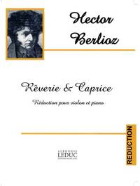 BERLIOZ REVERIE ET CAPRICE OP 8 VIOLIN & PIANO BOOK