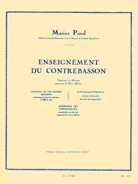 PIARD ENSEIGNEMENT DU CONTREBASSON METHODES CONTRA BASSOON BOOK