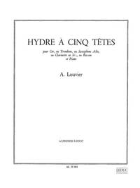 ALAIN LOUVIER: L'HYDRE A CINQ TETES (ALTO SAXOPHONE/PIANO)