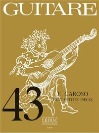 MARCO FABRIZIO CAROSO: 8 PETITES PIECES (COLL. GUITARE NO.43) (GUITAR SOLO)