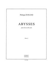 PHILIPPE DURAND: ABYSSES (HORN SOLO)