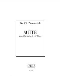 DANIELE ZANETTOVICH: SUITE (CLARINET & PIANO)