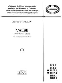 ADOLFO MINDLIN: VALSE (PERCUSSION AND PIANO)