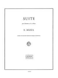 EUGENE BOZZA: SUITE POUR CLARINETTE ET PIANO
