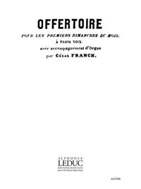 FRANCK DOMINE DEUS IN SIMPLICITATE OFFERTOIRE 1ER DIM STB ACCOMPANIED