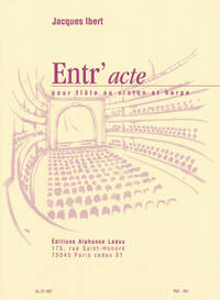 JACQUES IBERT: ENTR'ACTE (FLUTE AND HARP)