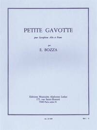 EUGENE BOZZA: PETITE GAVOTTE (ALTO SAXOPHONE/PIANO)