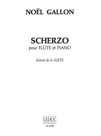 NOEL-GALLON: SCHERZO (FLUTE & PIANO)