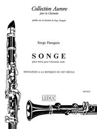 SERGE DANGAIN: SONGE (CLARINET)