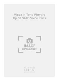 LAJTHA MISSA IN TONO PHRYGIO OP.50 CHANT SATB VOICE PARTS