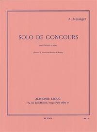ANDRE MESSAGER: SOLO DE CONCOURS