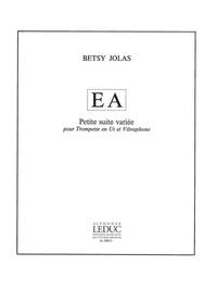 BETSY JOLAS: EA - PETITE SUITE VARIEE (TRUMPET & PERCUSSION) TROMPETTE