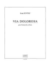JEVTIC IVAN VIA DOLOROSA CELLO & PIANO BOOK