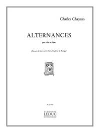 CHARLES CHAYNES: ALTERNANCES (VIOLA & PIANO)