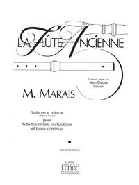 MARIN SUITE IN B MINOR 4EME LIVRE FLUTE OBOE & BASSO CONTINUO BOOK