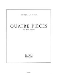 EDISON DENISOV: 4 PIECES (FLUTE & PIANO)