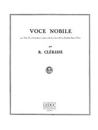 ROBERT CLERISSE: VOCE NOBILE (C OR B FLAT) (TUBA & PIANO)