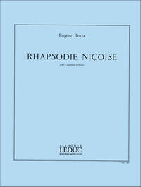 EUGENE BOZZA: RAPSODIE NICOISE OP.13 (CLARINET & PIANO)