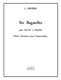 LUCIEN NIVERD: BAGATELLES NO.1: ALLEGRETTO (FLUTE & PIANO)