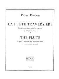 PIERRE PAUBON: LA FLUTE TRAVERSIERE VOL.3 (FLUTE SOLO)