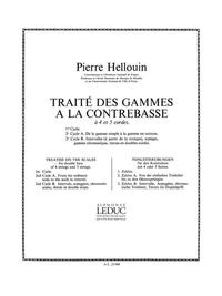P. HELLOUIN: TRAITE DES GAMMES A LA CONTREBASSE, CYCLE 2B (DOUBLE BASS SOLO)