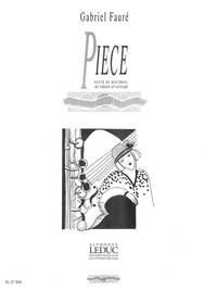 GABRIEL FAURE: PIECE (FLUTE & GUITAR)