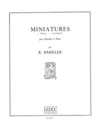 ROBERT BARILLER: MINIATURES (OBOE & PIANO)