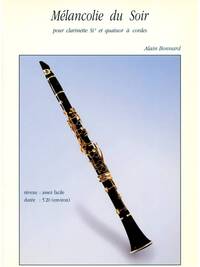 ALAIN BONNARD: MELANCOLIE DU SOIR (QUINTET-MIXED)