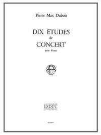 PIERRE MAX DUBOIS: PRESTO CON FUOCO (PIANO SOLO) PIANO