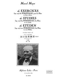 MARCEL MOYSE: 26 EXERCICES DE FURSTENAU OP.107, VOL.2 (FLUTE SOLO)