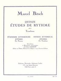 MARCEL BITSCH: FIFTEEN RHYTHMICAL STUDIES FOR TROMBONE