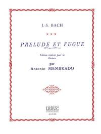 JOHANN SEBASTIAN BACH: PRELUDE BWV999 & FUGUE BWV1000 (GUITAR SOLO)