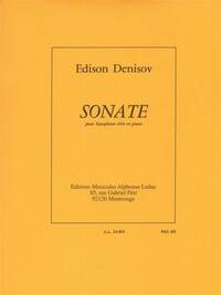 EDISON DENISOV - SONATE POUR SAXOPHONE ALTO ET PIANO