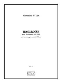 ALEXANDRE RYDIN: HONGROISE (SAXOPHONE-ALTO & PIANO)