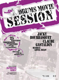 BOURBASQUET/GASTALDIN: DRUMS MOVIE SESSION 25 (BOOK)