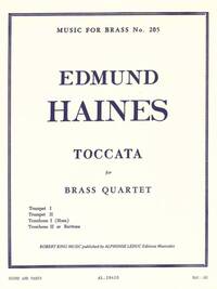 EDMUND HAINES: TOCCATA (QUARTET-BRASS)