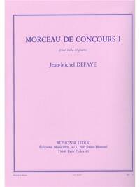 JEAN MICHEL DEFAYE: MORCEAU DE CONCOURS 1 (TUBA & PIANO)