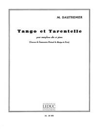MARCEL DAUTREMER: TANGO ET TARENTELLE (SAXOPHONE-ALTO & PIANO)