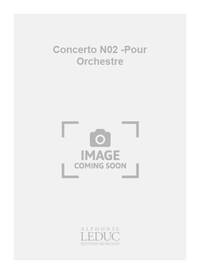 CHAYNES CHARLES CONCERTO NO.2 ORCHESTRA SCORE