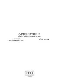 FRANCK DOMINE DEUS IN SIMPLICITATE OFFERTOIRE 1ER DIM STB A CAPPELLA